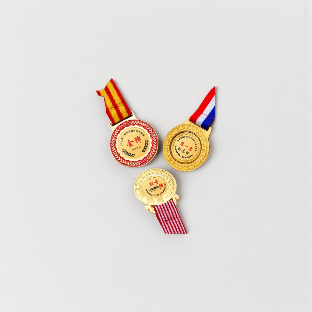 Customized MEDALS with metal gold plating process, customizable engraved commemorative MEDALS Application Scenario