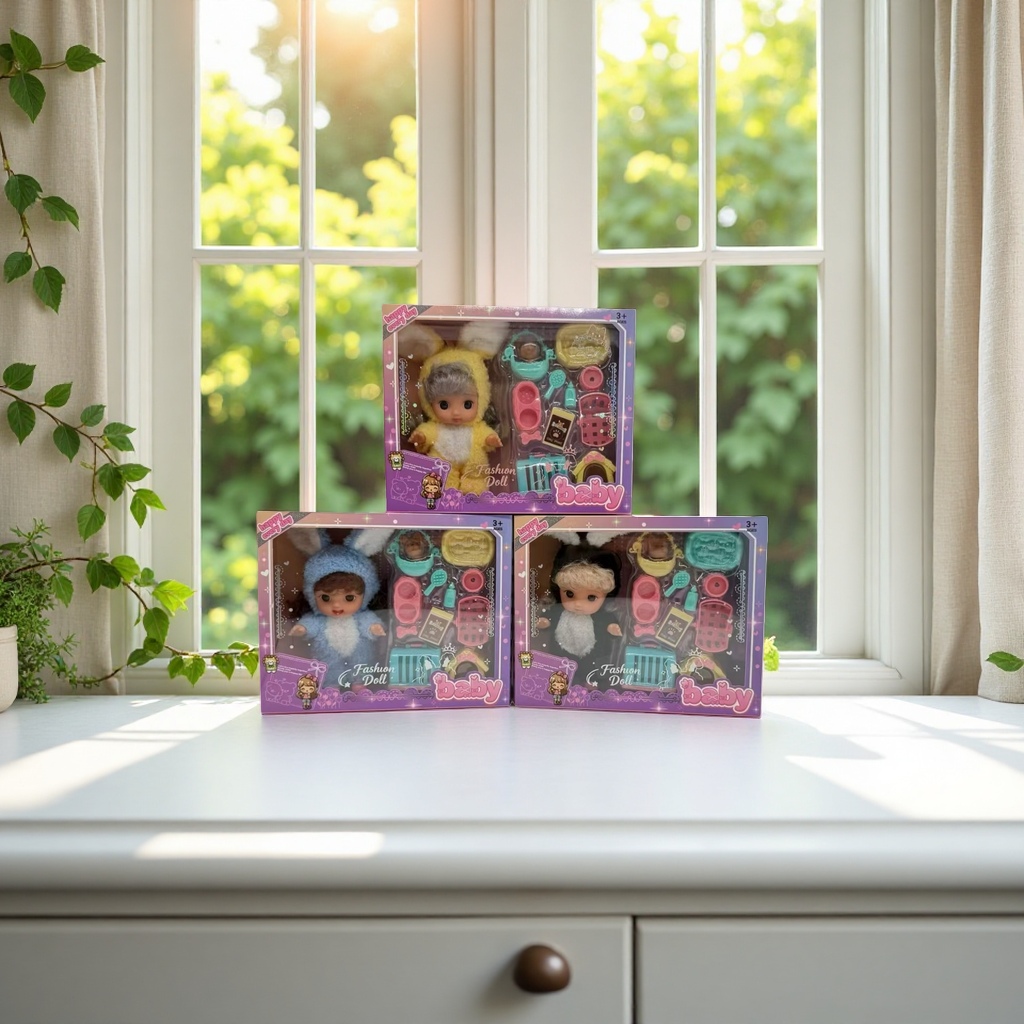 6-inch sugar-coated cute doll toys and accessories set Specification image