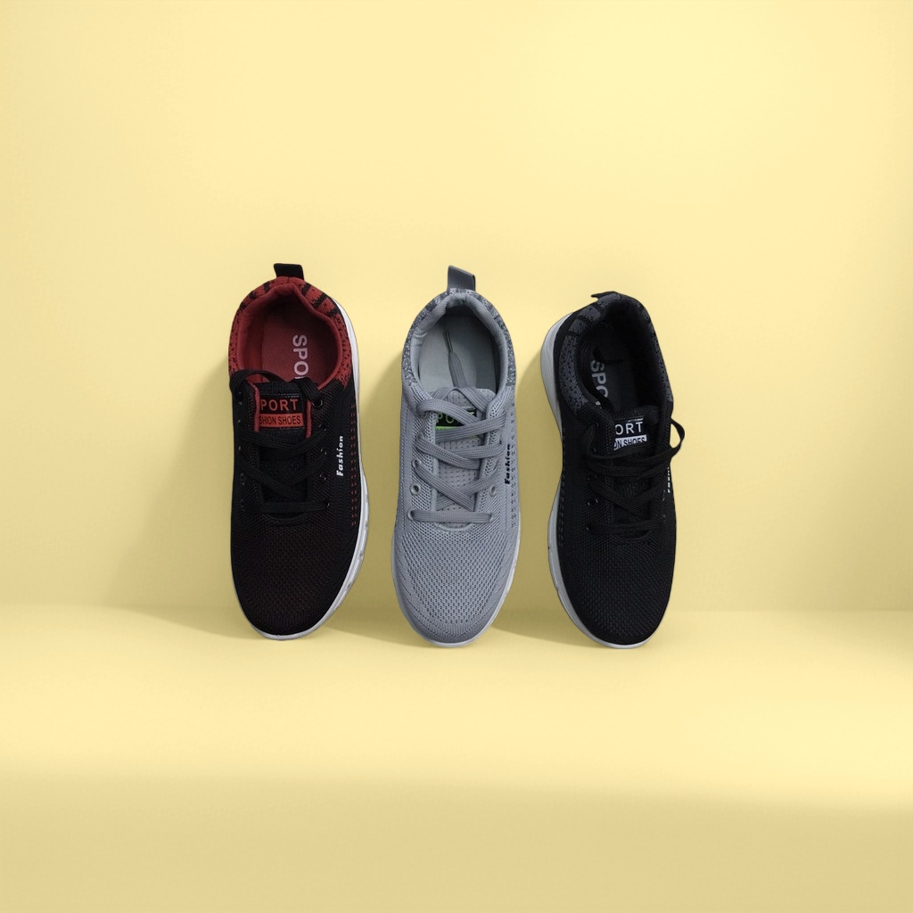 Breathable and shock-absorbing running shoes for both men and women