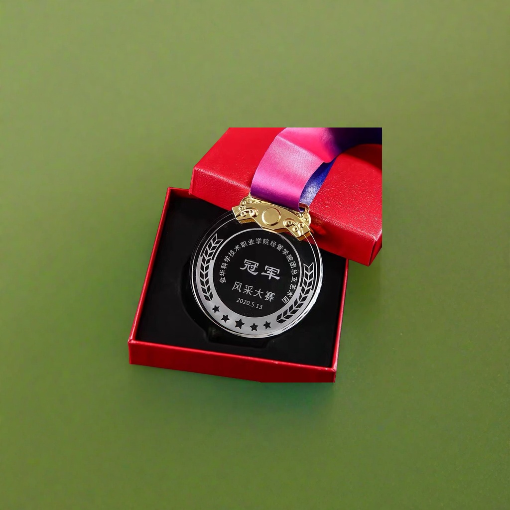 Custom-made high-precision zinc alloy gold-plated MEDALS, 50mm round for event award ceremony commemoration details Picture