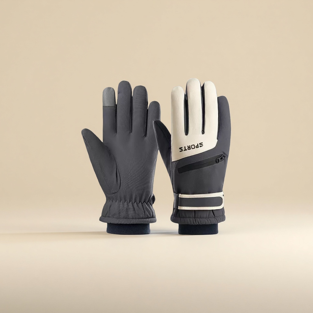 Thickened sports gloves for warmth and cold protection, suitable for cycling and fitness Application Scenario