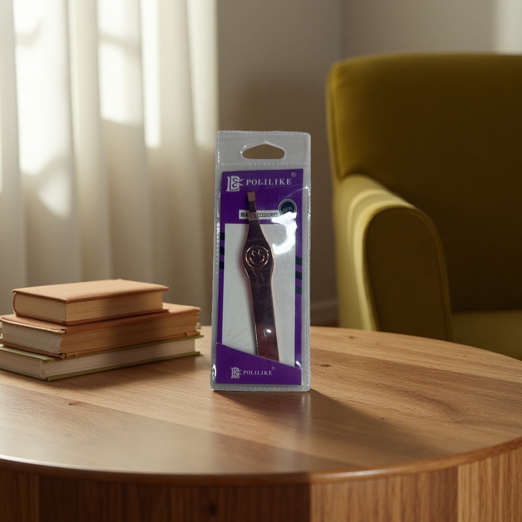 Beauty tools, tweezers, fine eyebrow trimmer, stainless steel pointed tip portable makeup tools Application Scenario
