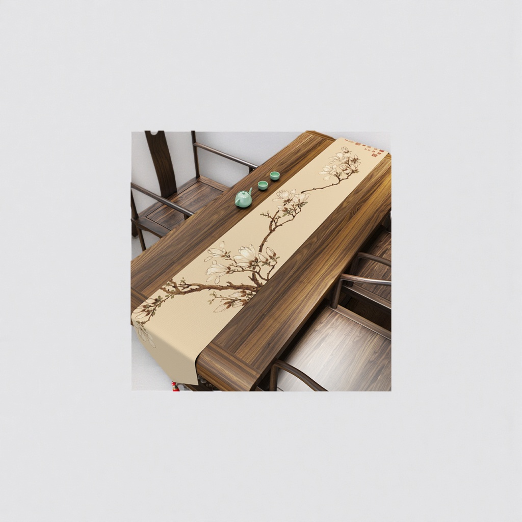 中式风格+桌旗细节图