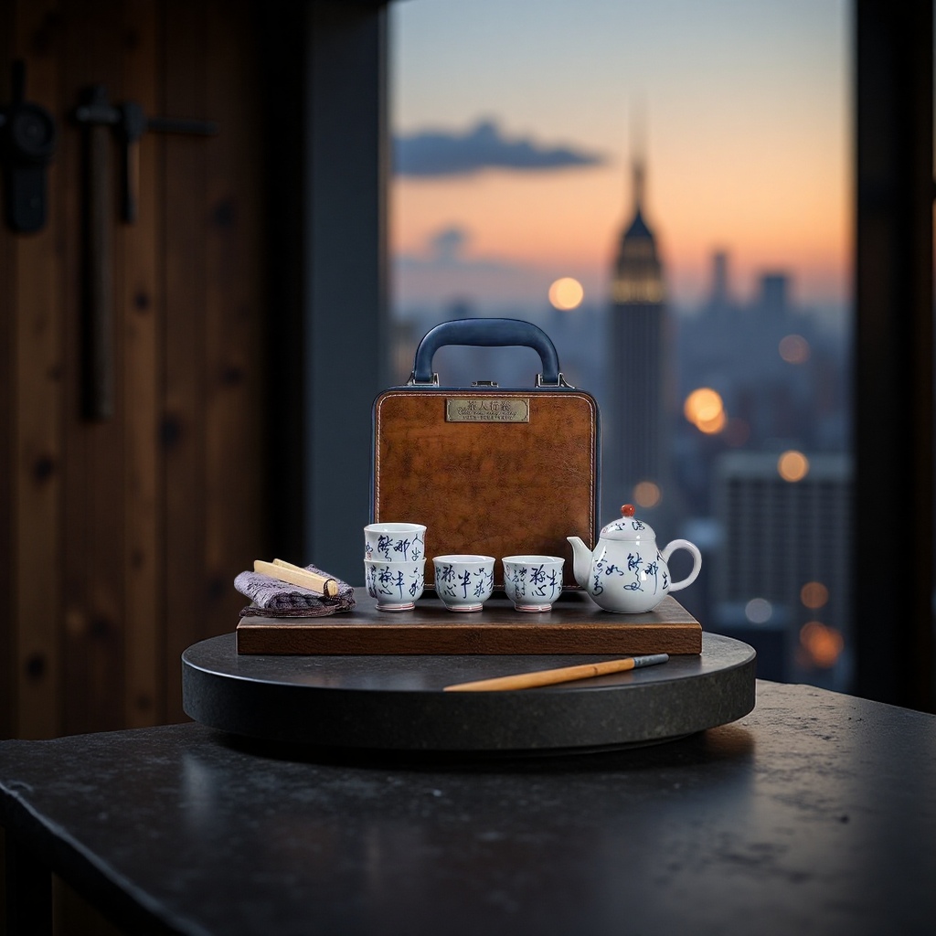 Set de té tetera tazas de té kit de viaje kit de té de cerámica portátil caja de regalo Application Scenario