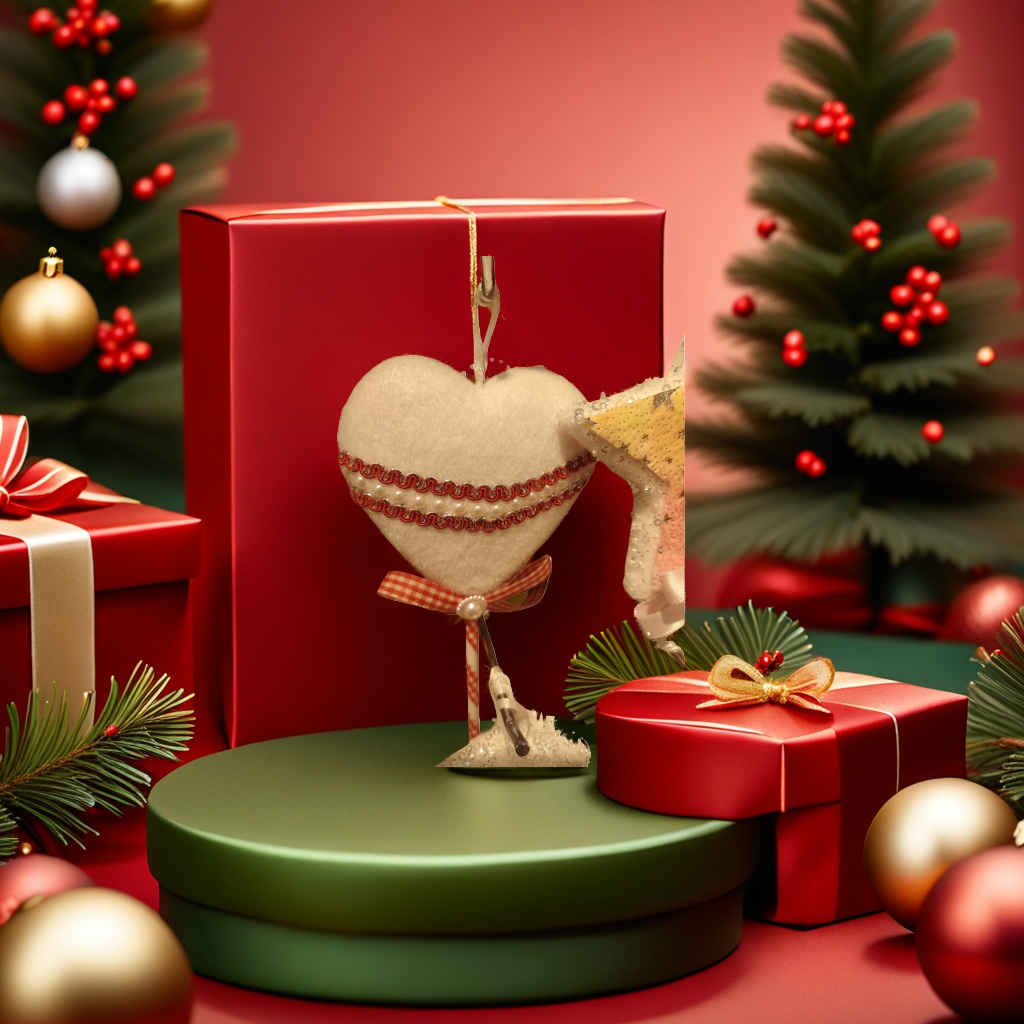 Plush heart-shaped decorative pendant, a soft and cute bedside decoration for the home bedroom Application Scenario
