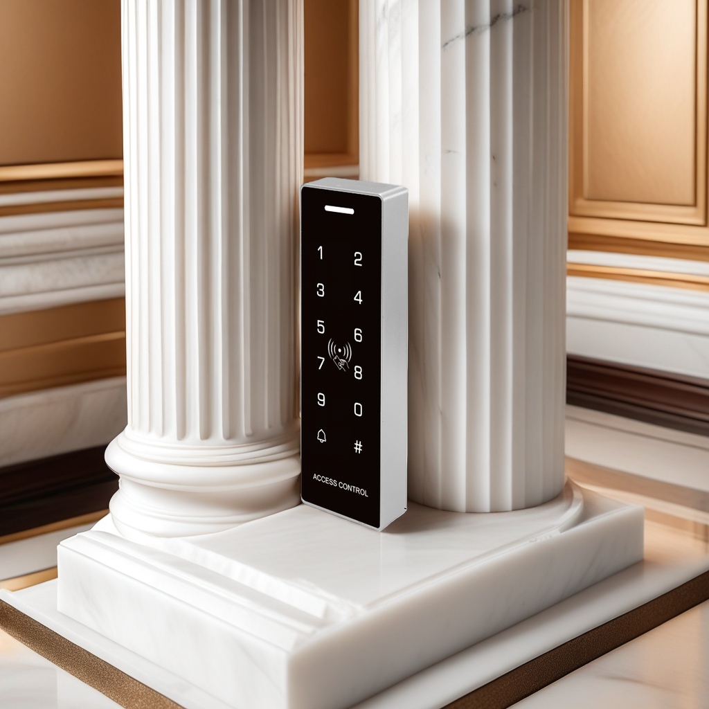 The single-door access control machine supports IC card fingerprint recognition with door magnetic alarm function details Picture