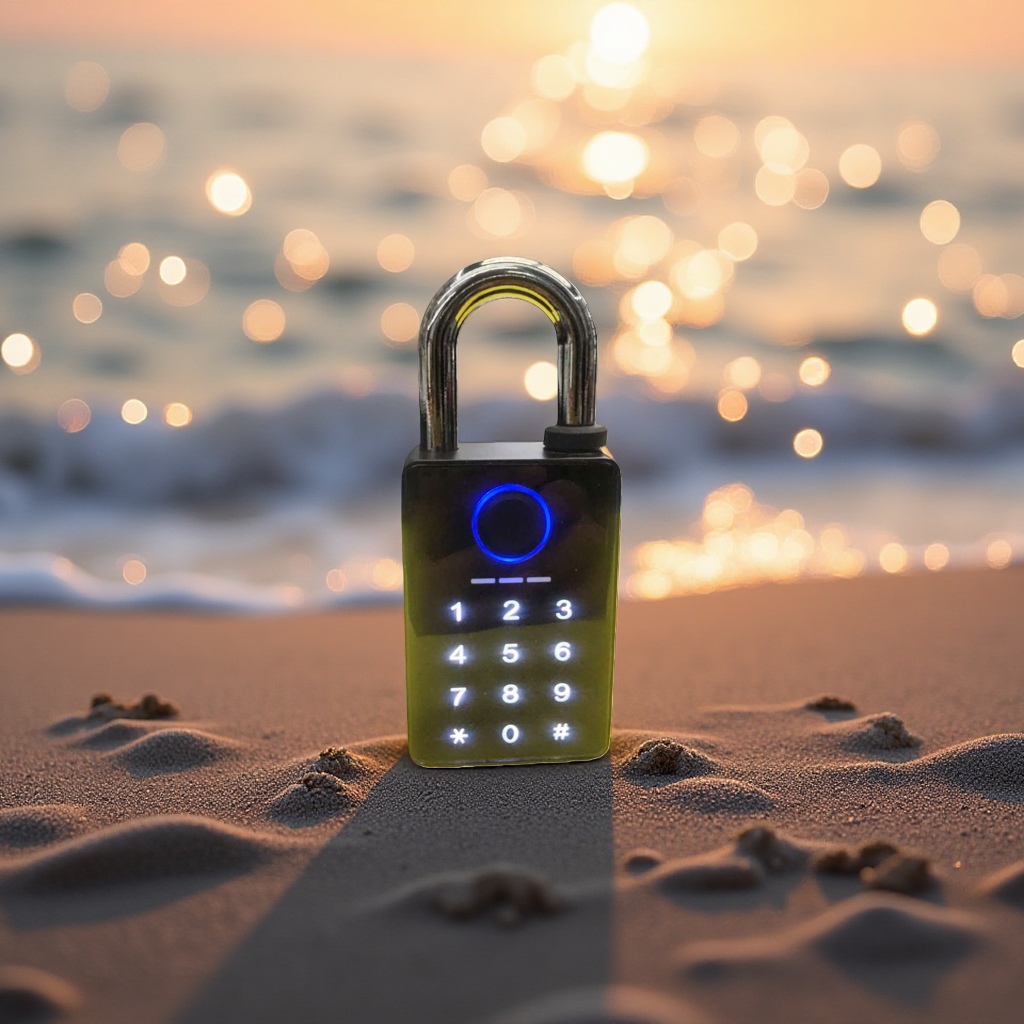 Cerradura de combinación inteligente identificación de huellas dactilares cerradura electrónica de puerta cerradura de seguridad para el hogar conjunto de cuerpo Application Scenario