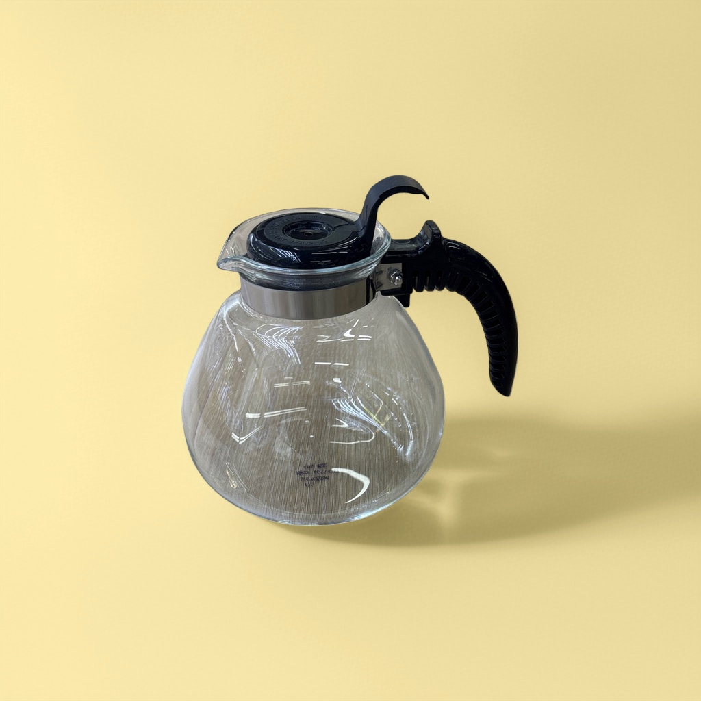 透明玻璃+咖啡壶产品图