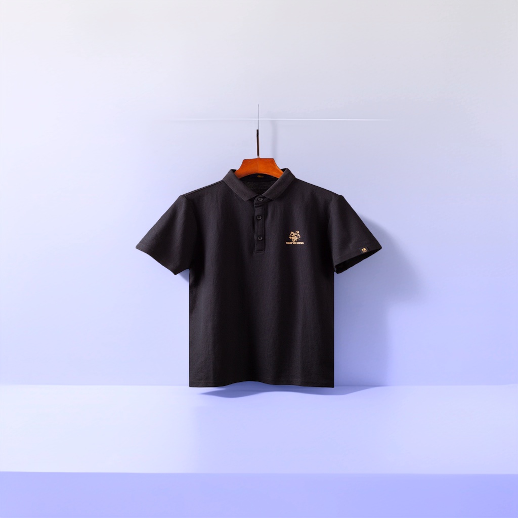 قميص أسود، قميص، أكمام قصيرة، قمصان قطنية Specification image