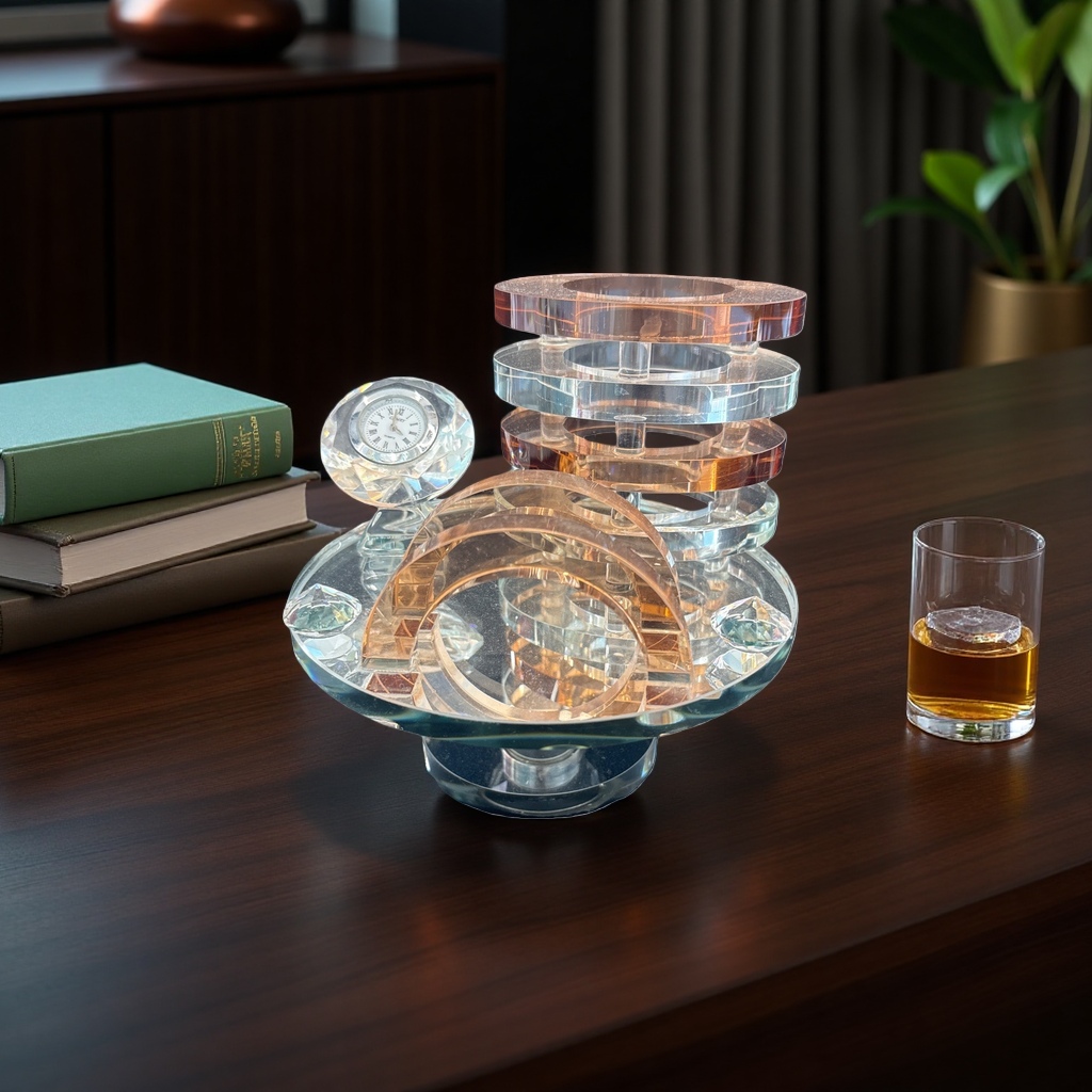 水晶工艺品实物图