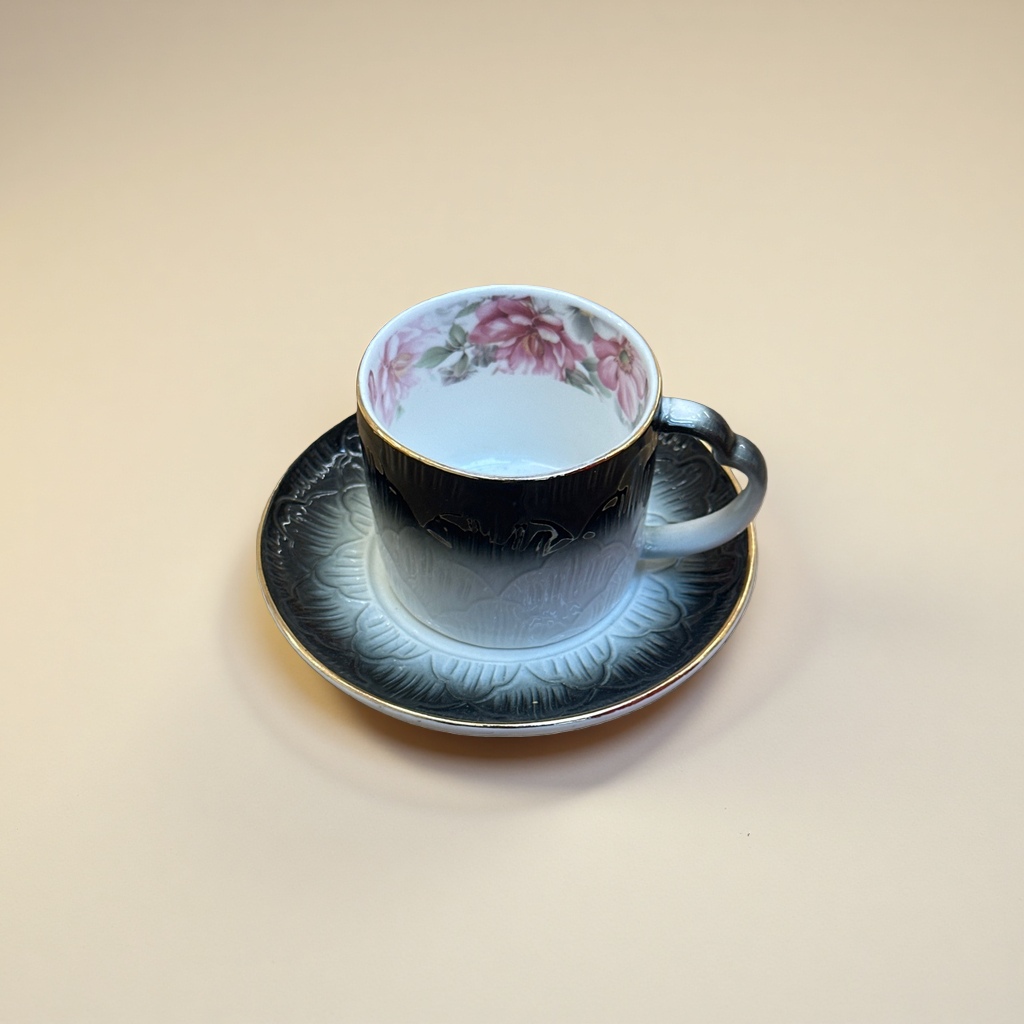 陶瓷茶杯家用简约茶具套装带盖保温茶杯产品图