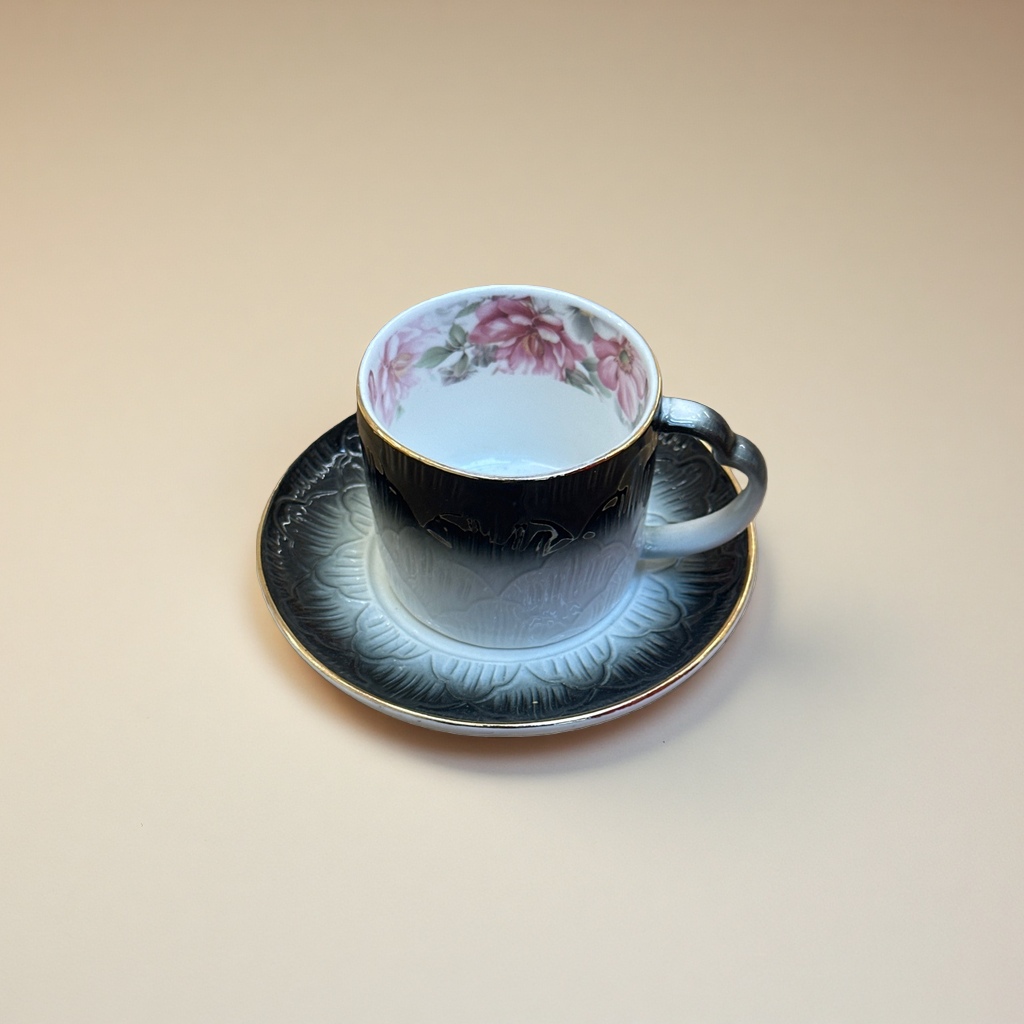 陶瓷茶杯家用简约茶具套装带盖保温茶杯