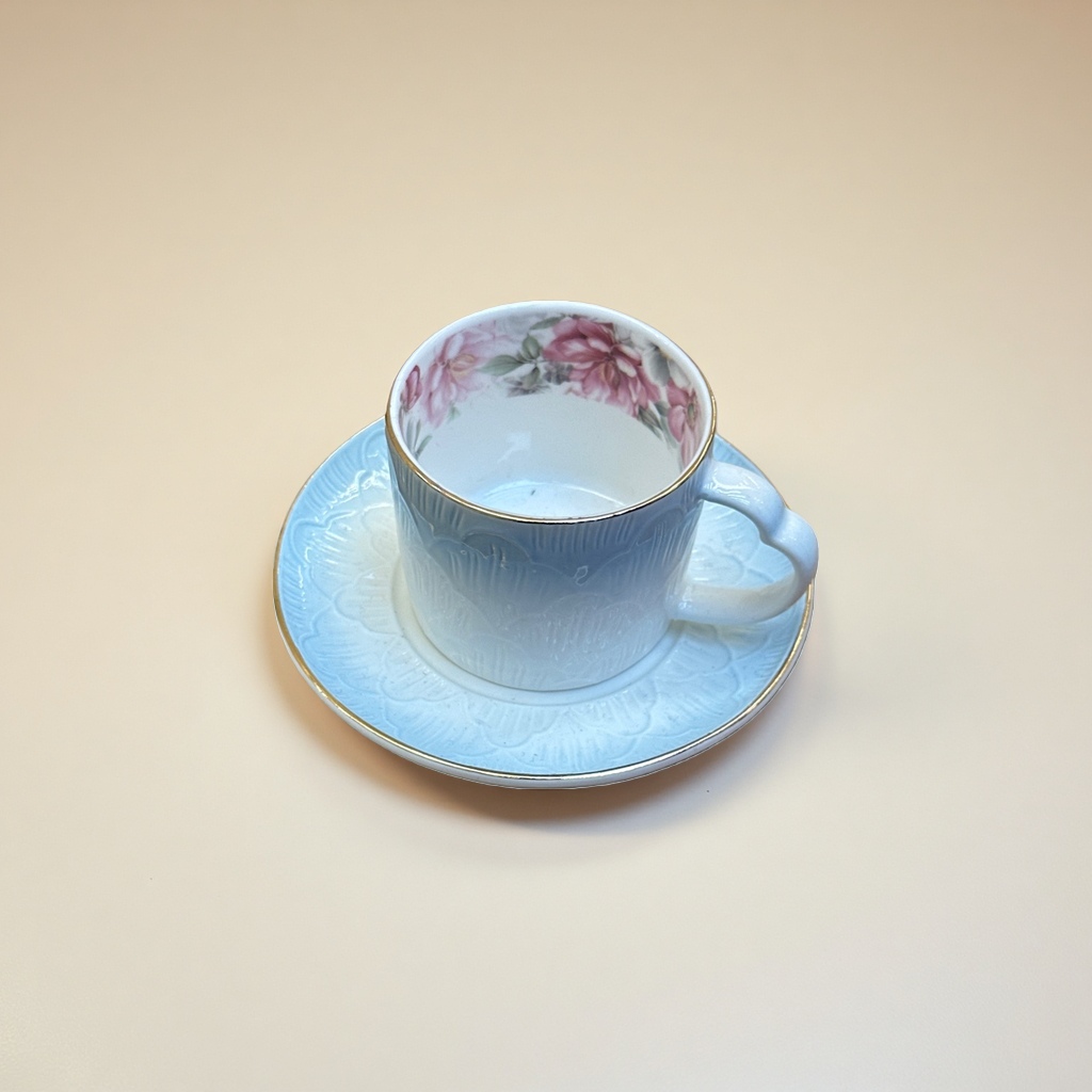 茶杯 陶瓷茶杯 带盖茶杯 办公家用茶杯 350ml