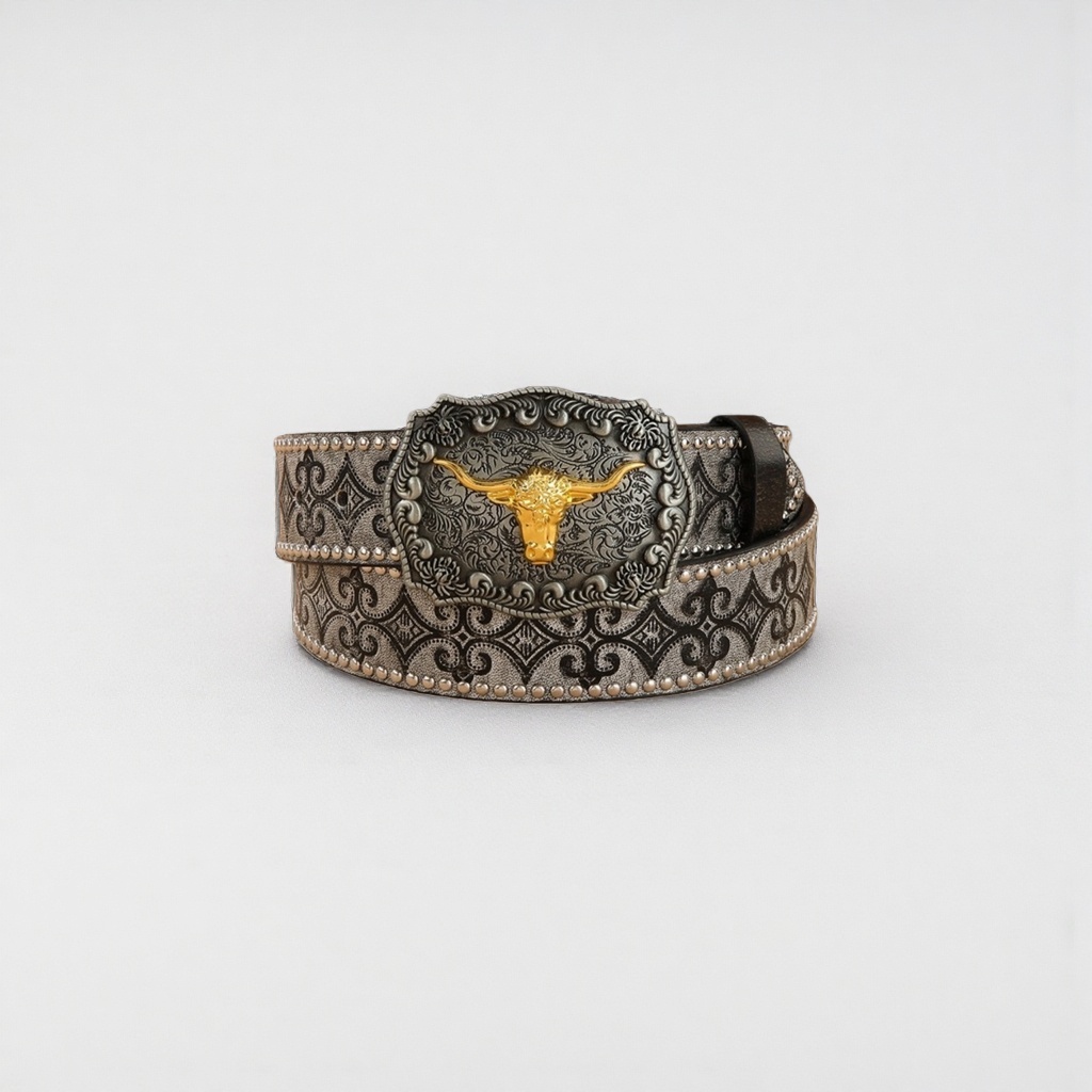 Western-style genuine leather belt men's casual belt, 1.5cm wide adjustable Application Scenario