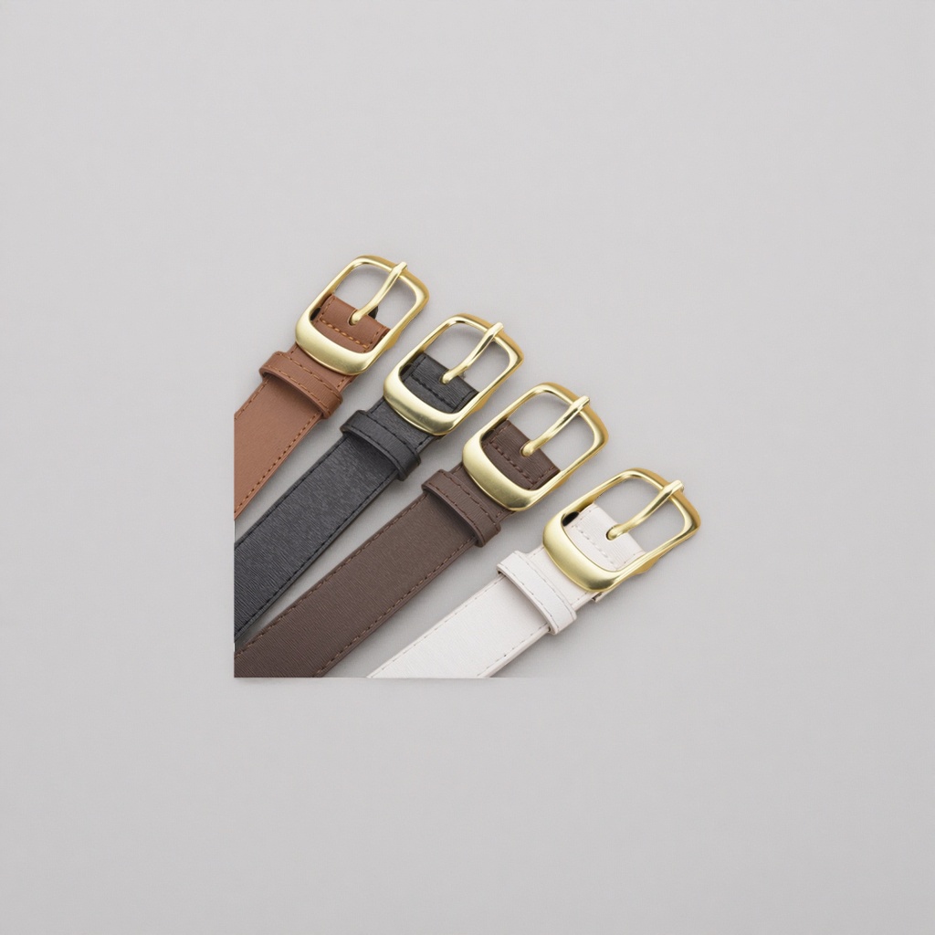 Men's cowhide needle-buckle belt, 3.8cm wide business formal belt Application Scenario