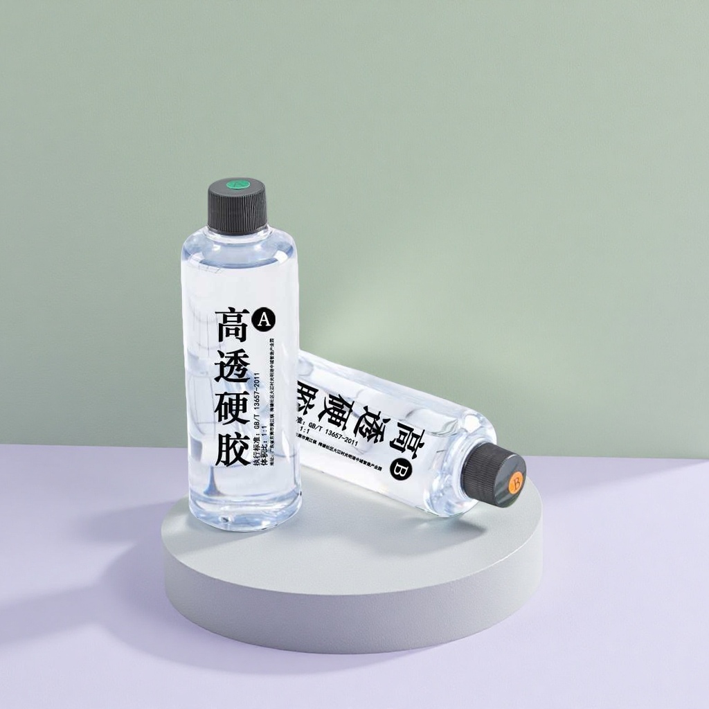 透明液体高透硬胶瓶 实验室级密封防漏耐腐蚀