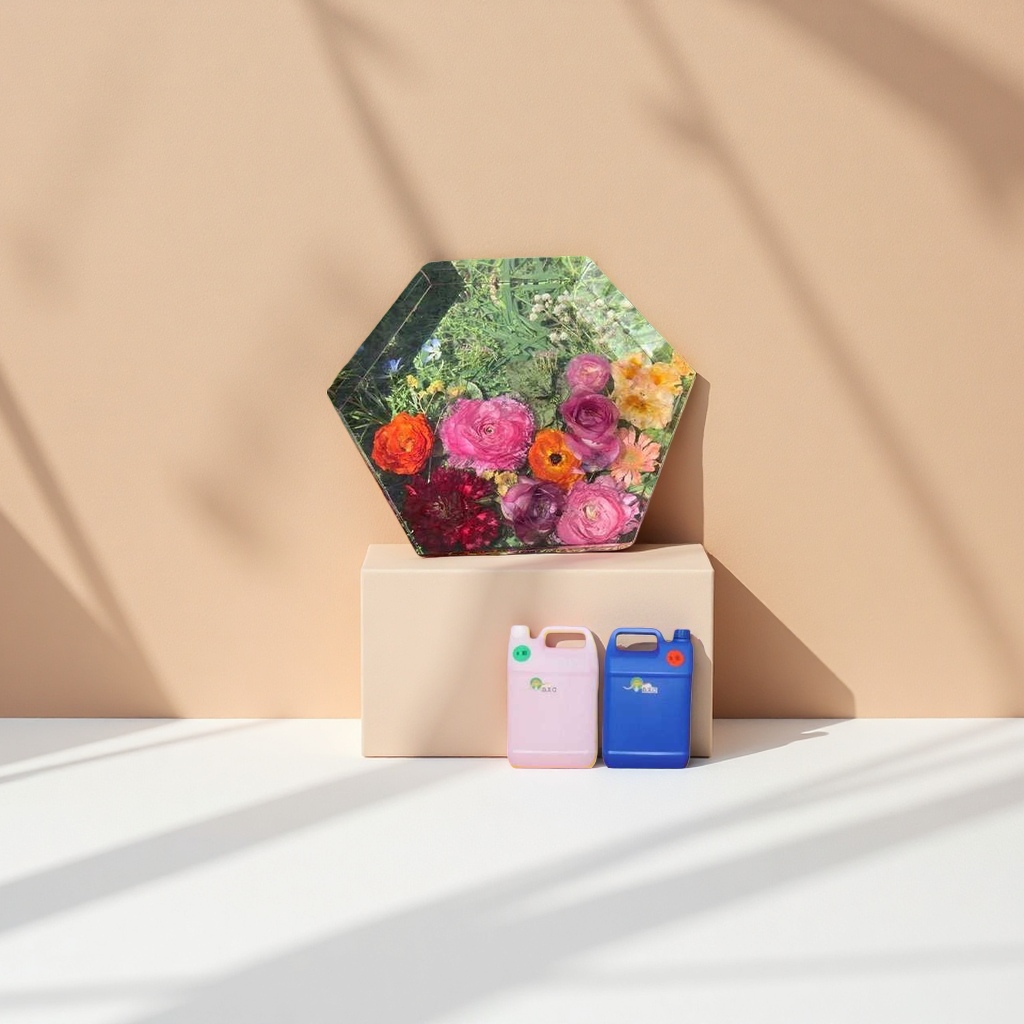 鲜花工艺品透明滴胶板 手工制作装饰摆件创意家居饰品