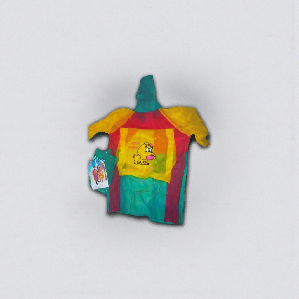 Colorful cartoon raincoat, waterproof and windproof, children's raincoat, unisplendour raincoat