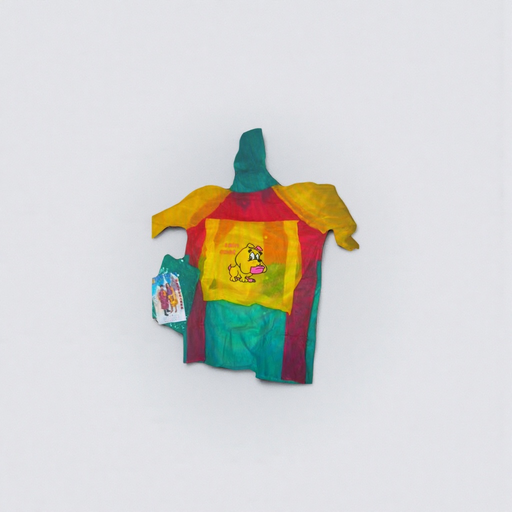 Colorful cartoon raincoat, waterproof and windproof, children's raincoat, unisplendour raincoat Specification image