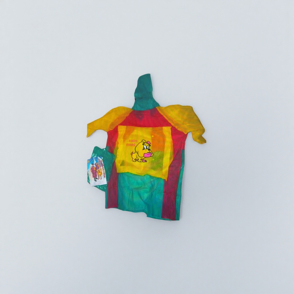 Colorful cartoon raincoat, waterproof and windproof, children's raincoat, unisplendour raincoat Application Scenario
