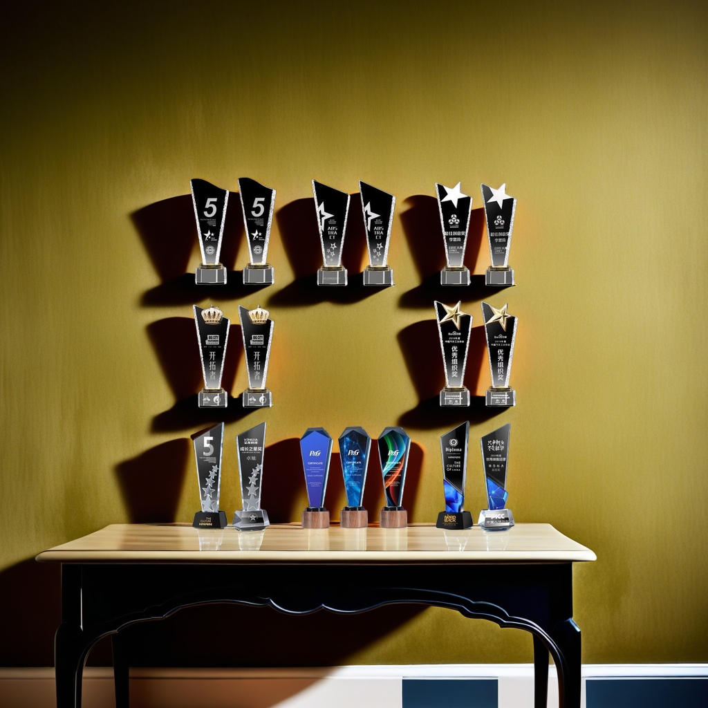 Customized metal gold-plated trophy, 30cm award ceremony trophy Application Scenario