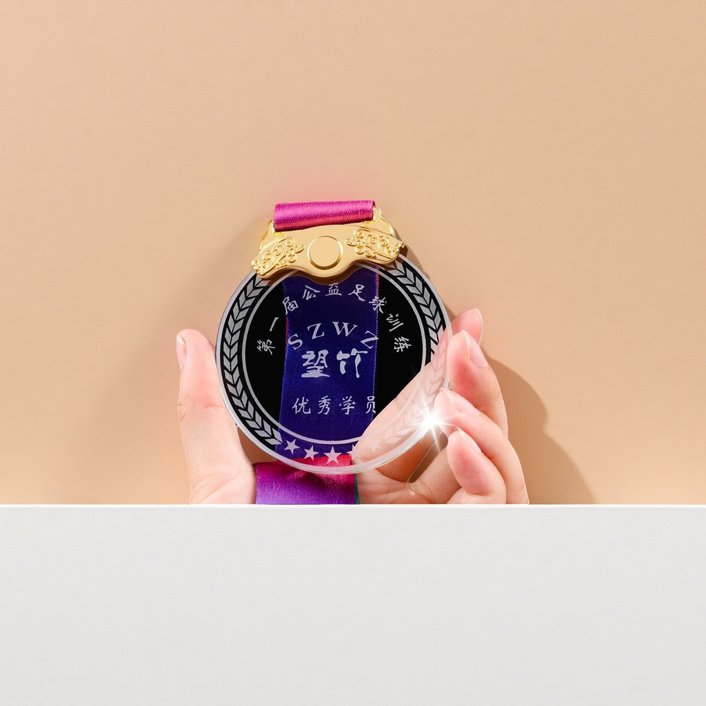 Alta permeabilidad K9 medalla de cristal personalizado grabado trofeo conmemorativo honor reconocimiento regalo