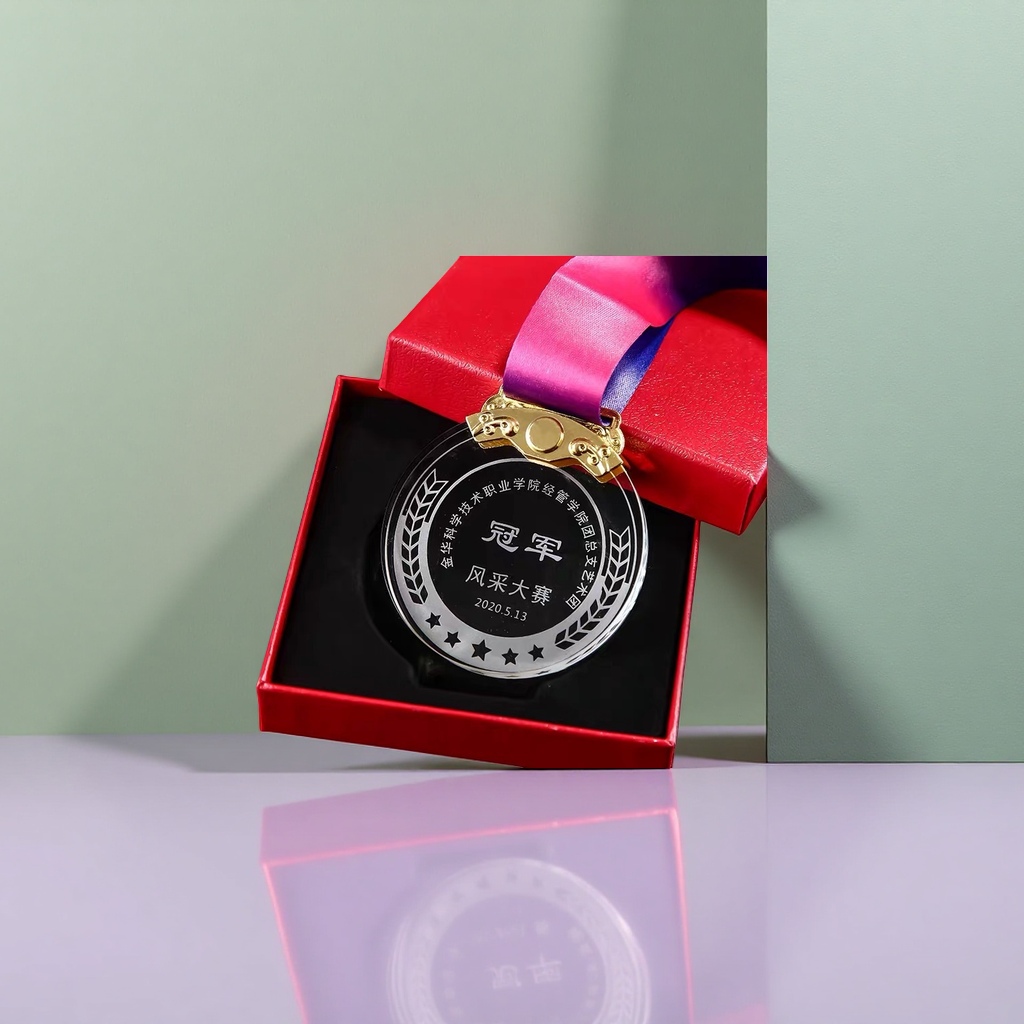 Customized MEDALS for the Champion's Style Competition, gold-plated commemorative MEDALS, can be engraved and collected details Picture