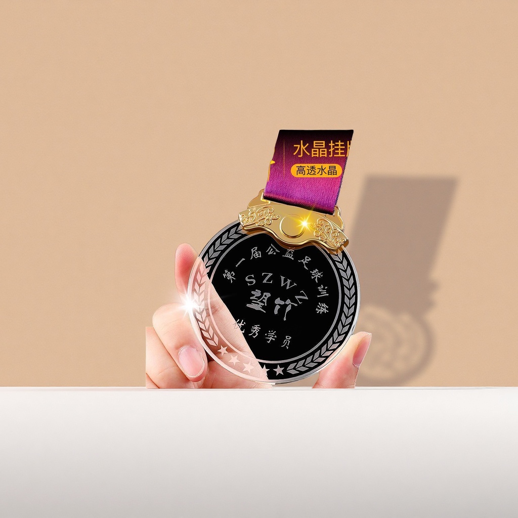 Crystal medal + Medal 220705176 Application Scenario