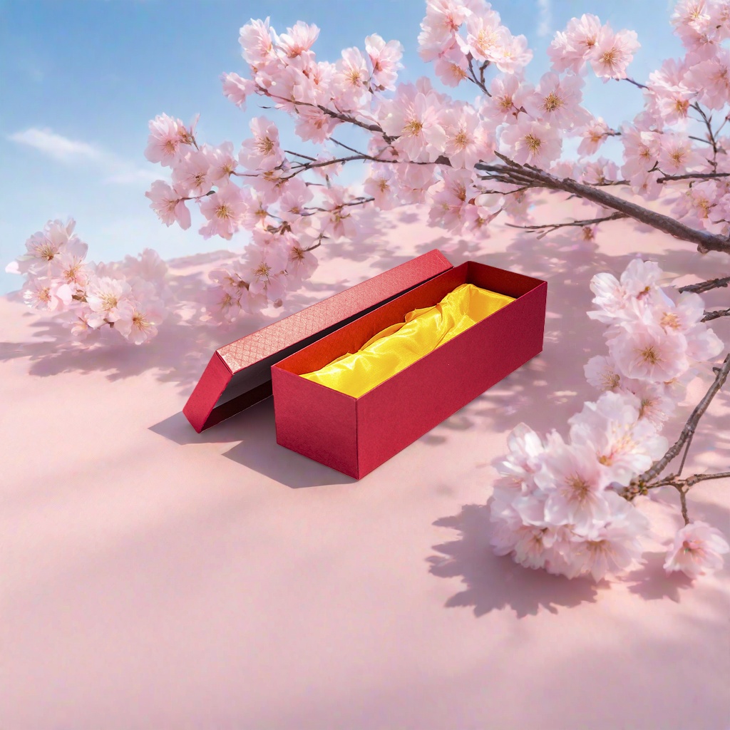 Red gift box, hard thickened box, specially designed for festival and wedding souvenirs Specification image