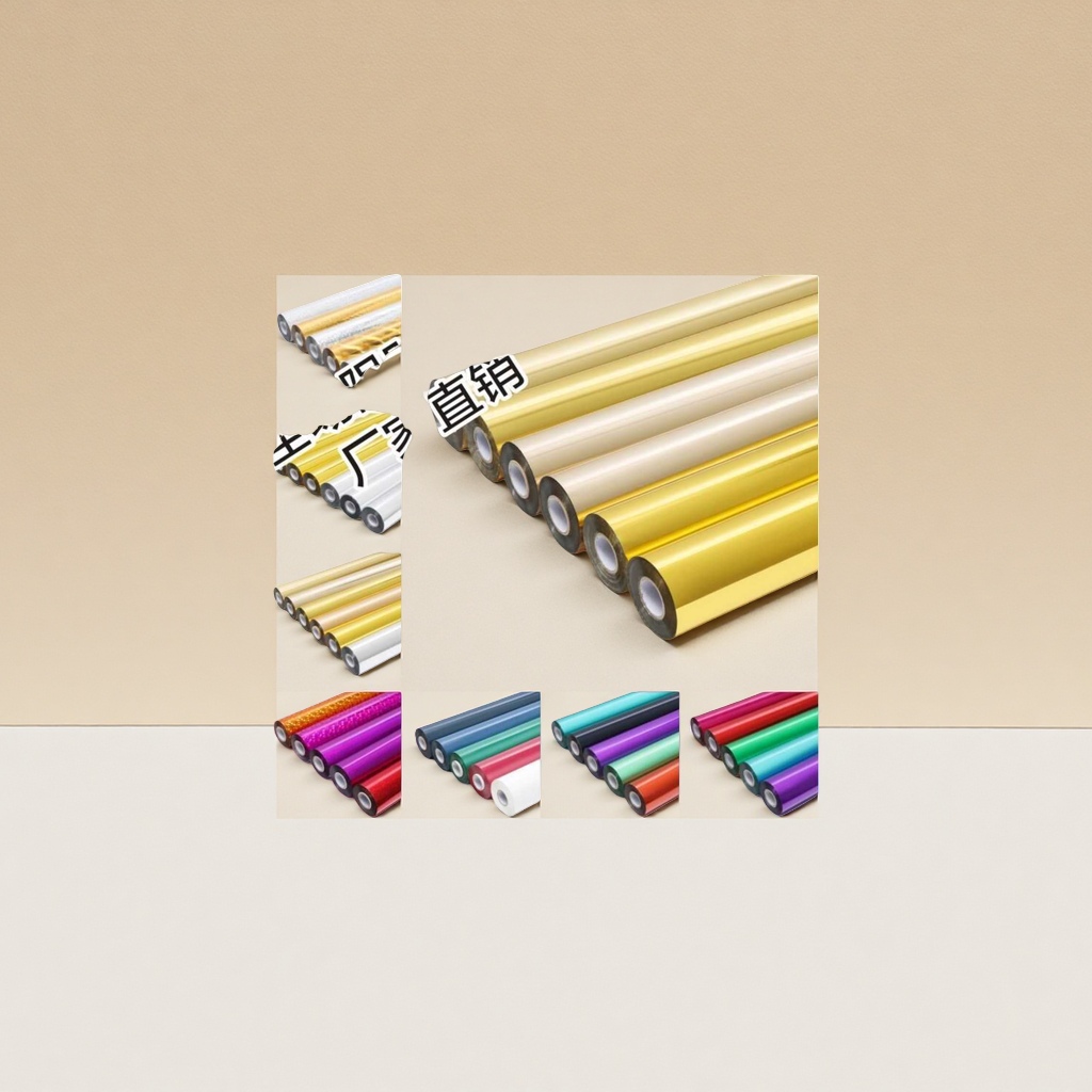 Rollos de película de color rollos de película PVC PET PP material 50 metros 100 metros disponible Application Scenario