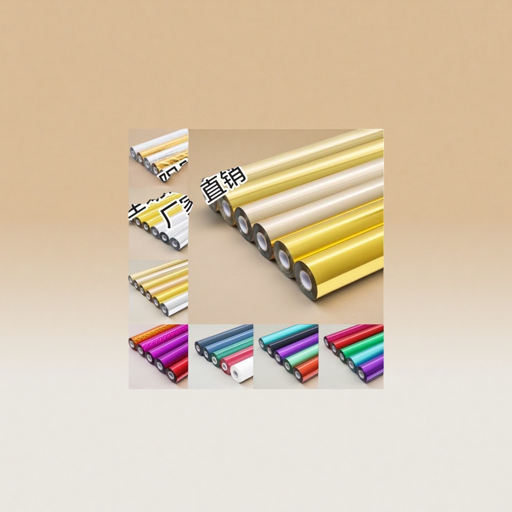 Rollos de película de color rollos de película PVC PET PP material 50 metros 100 metros disponible