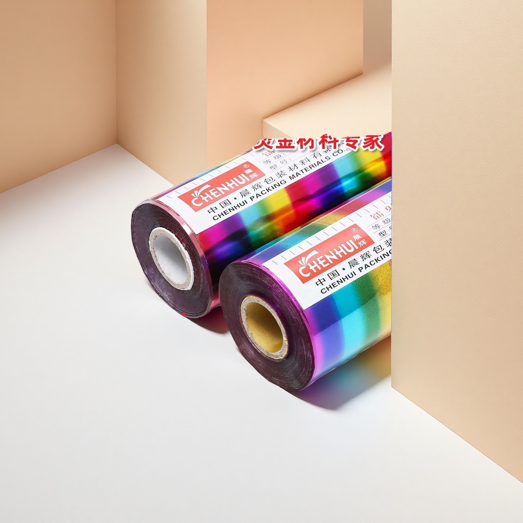 Color hot stamping rollo de papel de 30cm de ancho embalaje mate hot stamping artesanía decoración DIY uso Specification image