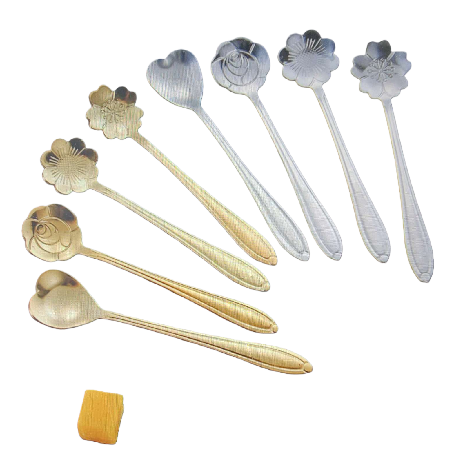 Decorative metal spoons, home ornaments, tableware, creative kitchen utensils Item Picture