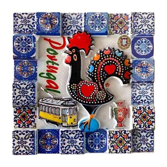 Portuguese-themed fridge magnets Item Picture