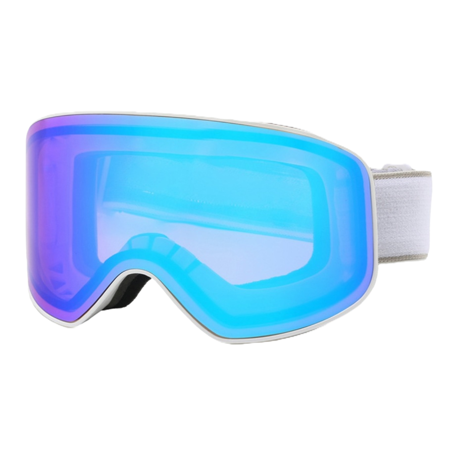 Professional anti-fog polarized ski goggles, high-elasticity headband compatible helmet Item Picture