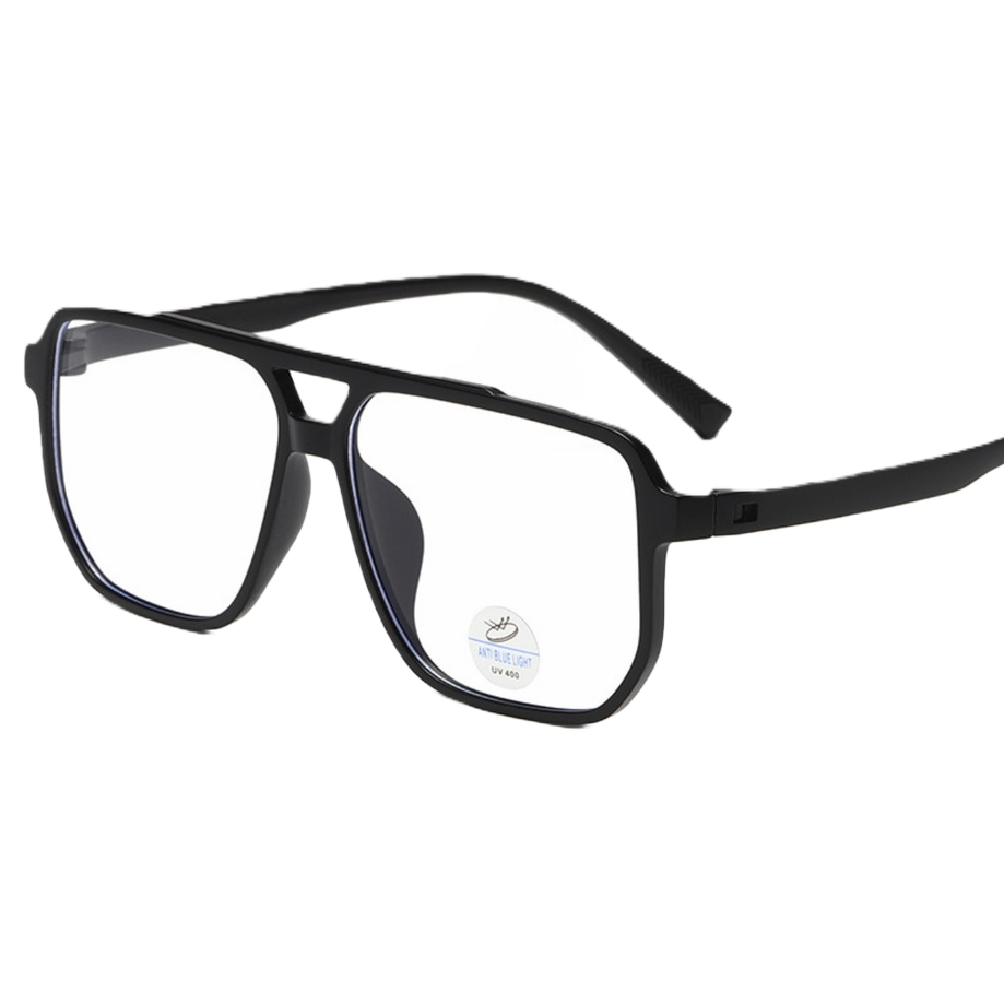 Black square-framed glasses are fashionable, lightweight and anti-blue light optical frames for myopia Item Picture