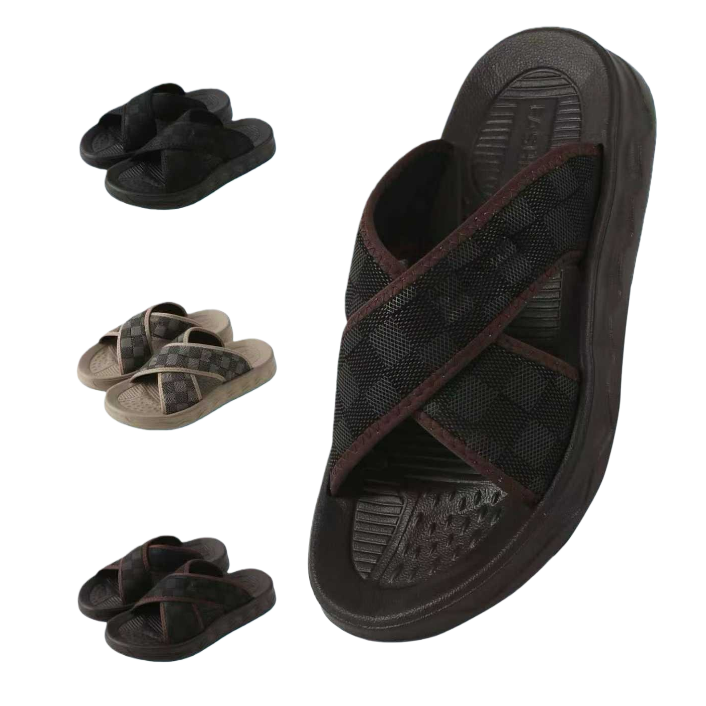 Summer breathable and casual indoor plastic anti-slip slippers for men Application Scenario