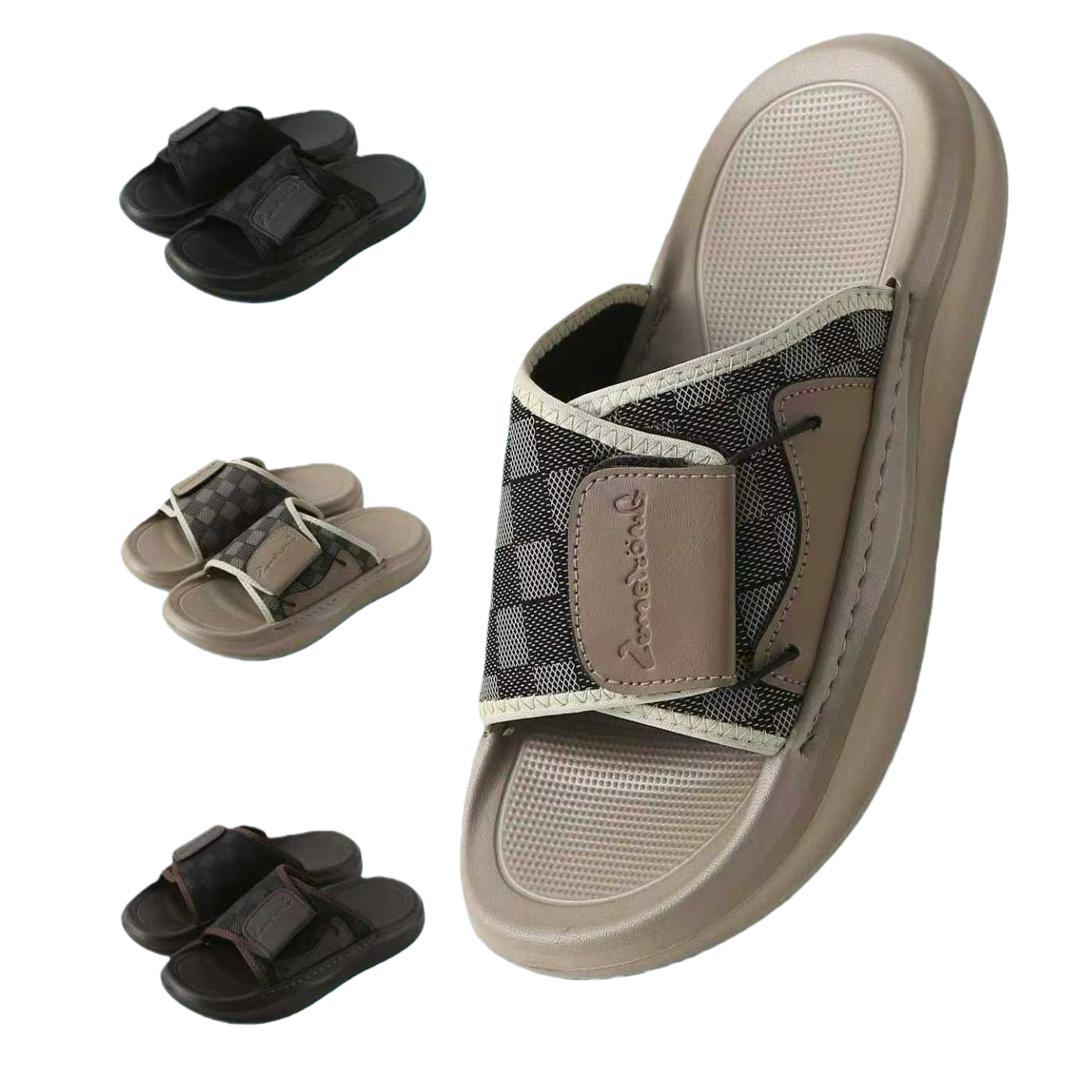 Nordic-style suede home slippers, unisex, all-season, anti-slip soft-soled indoor shoes Application Scenario