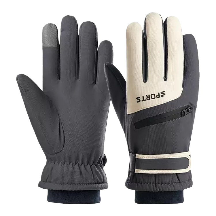 Thickened sports gloves for warmth and cold protection, suitable for cycling and fitness Item Picture