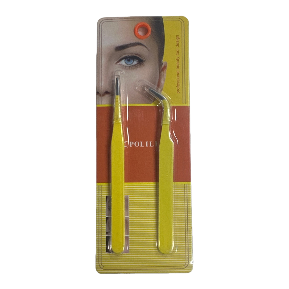 Special fine tweezers for beauty tools are used to precisely shape the eyebrows and set the curling eyelashes Item Picture