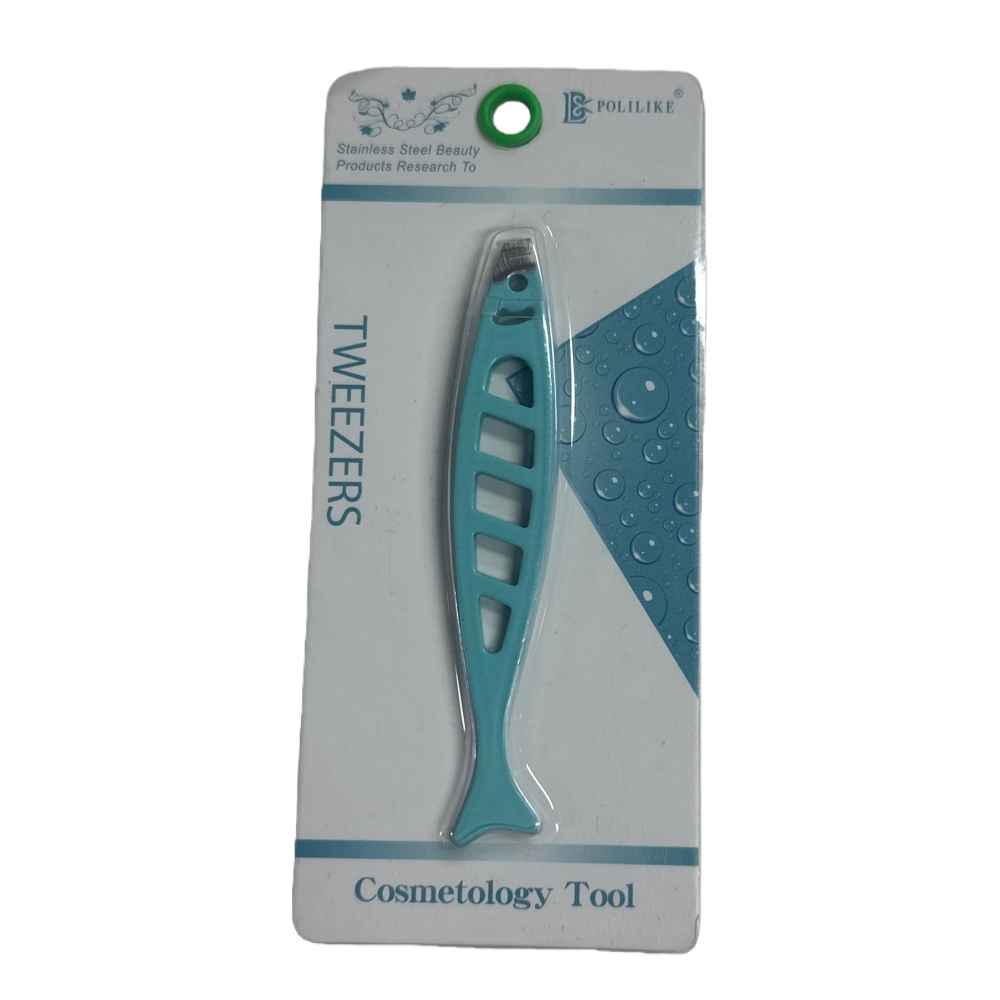 Fine tweezers for beauty tools, multi-functional stainless steel for eyebrow and eyelash shaping Item Picture