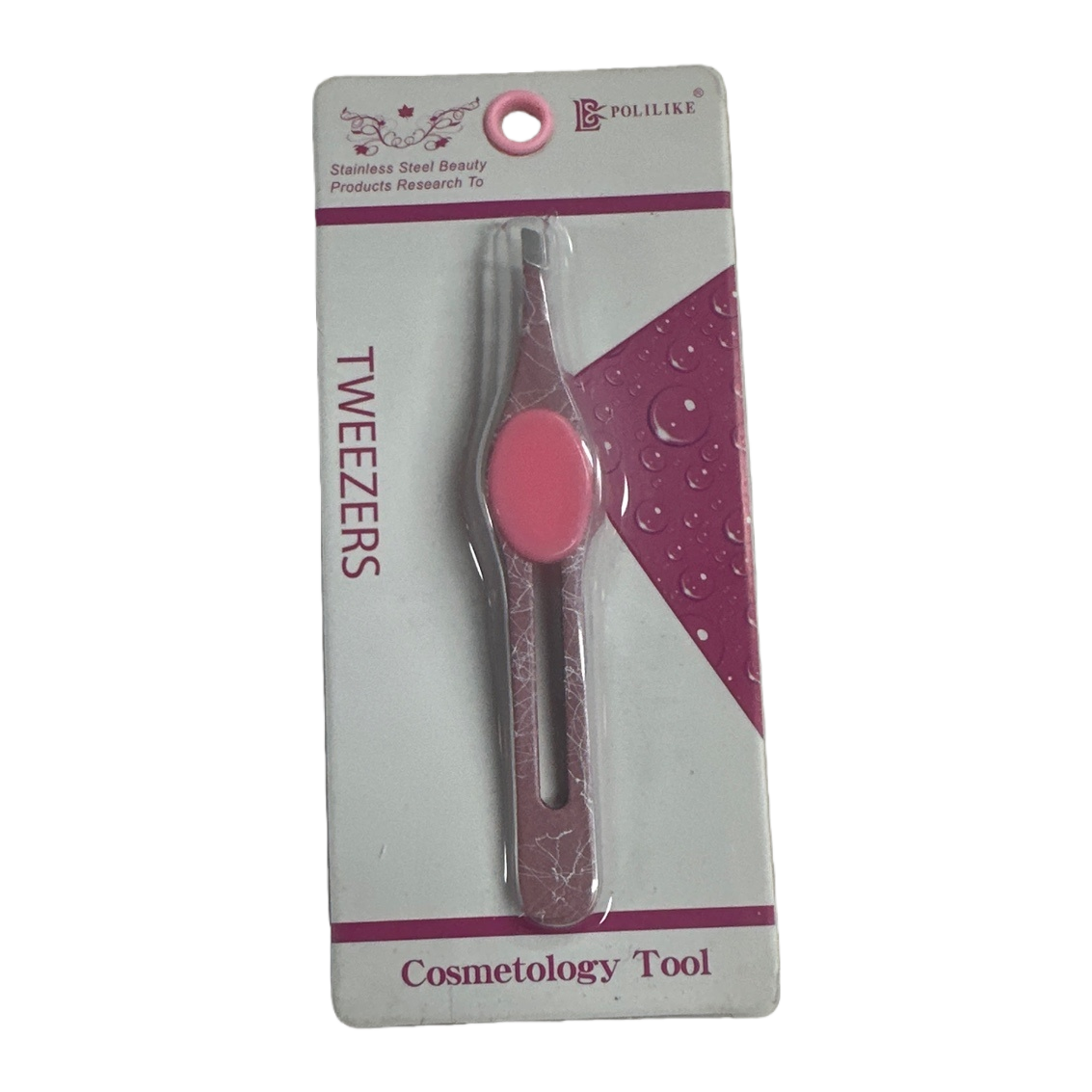 Beauty tools: Stainless steel pointed tweezers for fine eyebrow shaping and eyelash curling and shaping Item Picture