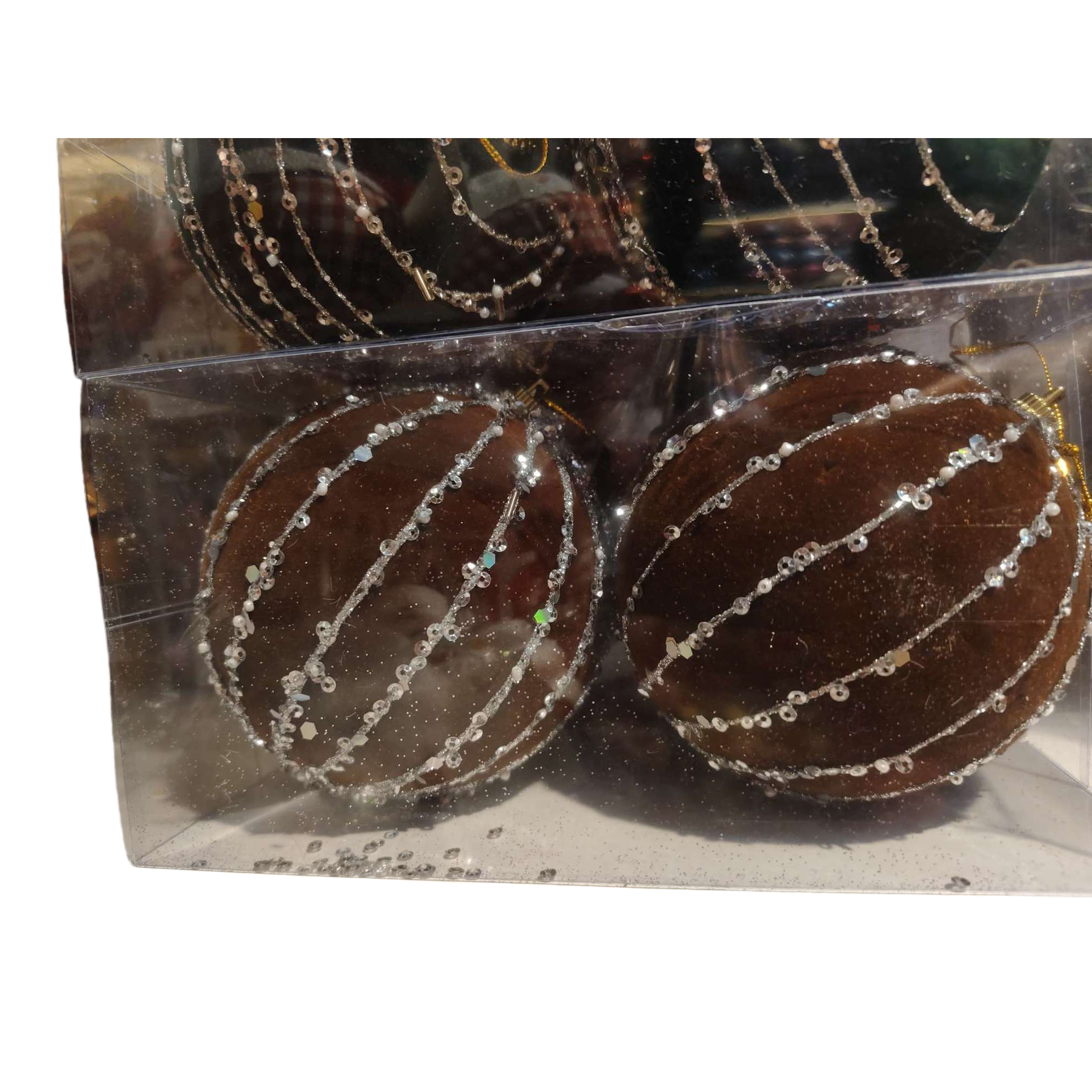 زينة عيد الميلاد، زجاج، قطع شجرة عيد الميلاد Item Picture