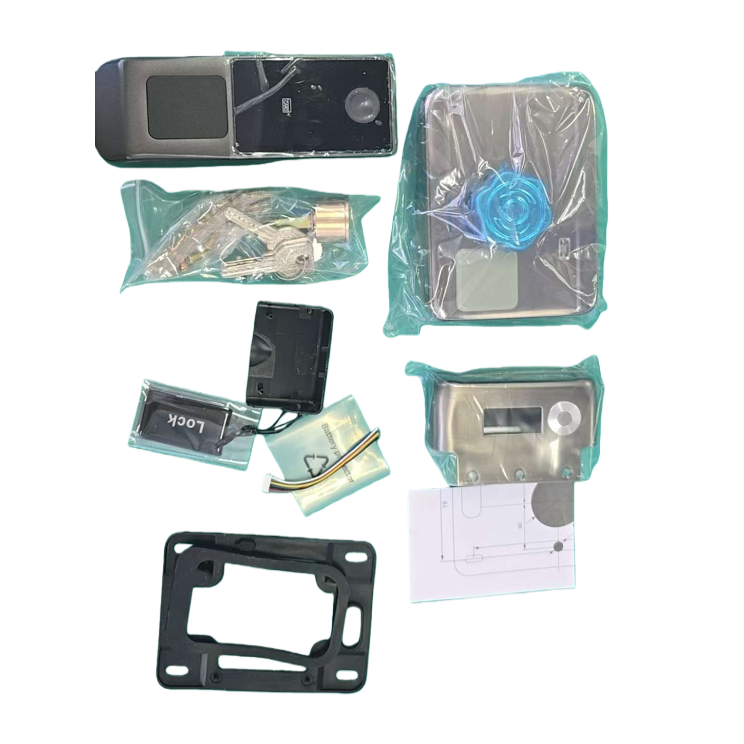 تركيب مكوّنات أقفال ذكية تتناسب مع العلامة التجارية الرئيسية بتركيبات سريعة ومستقرة Item Picture