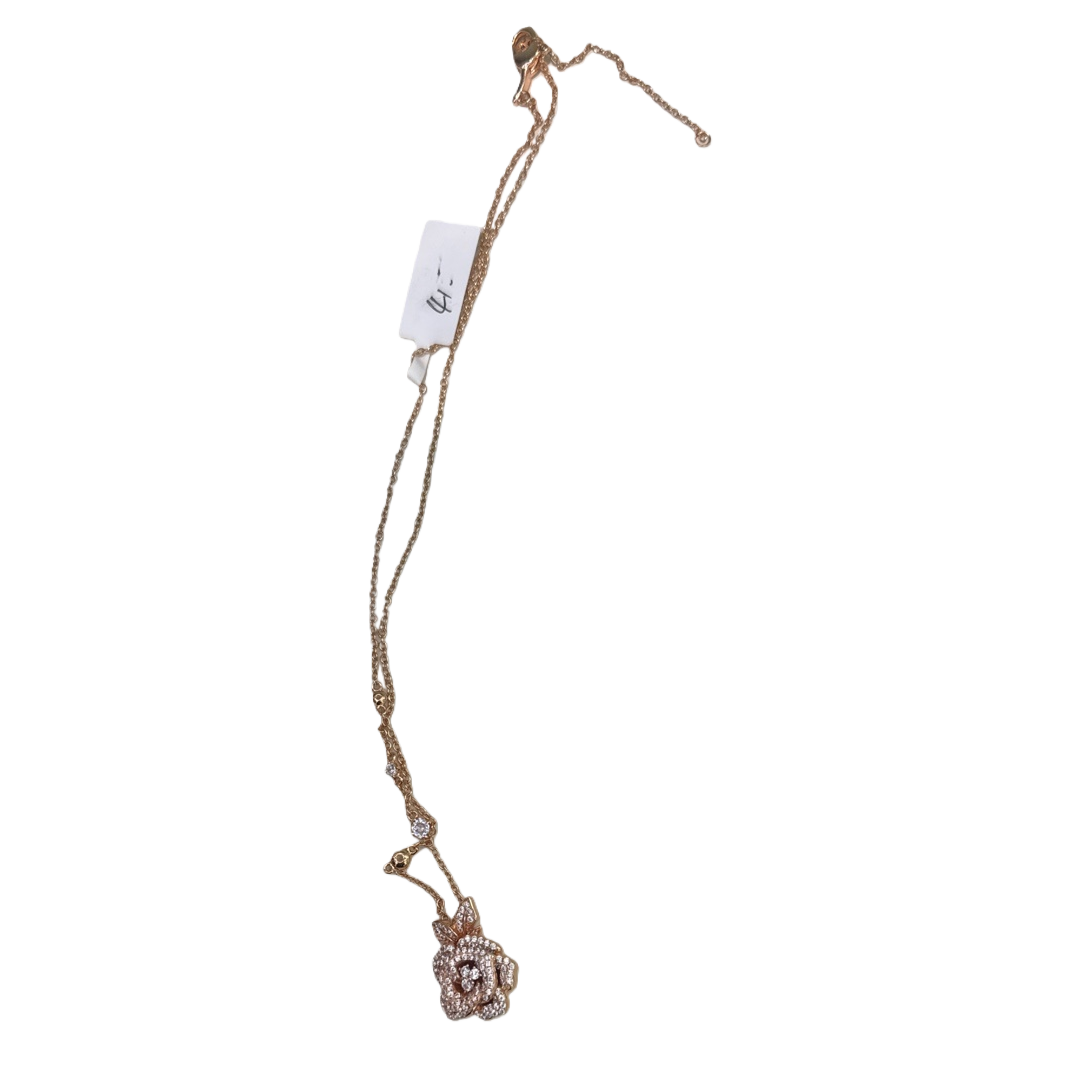 Кулон с розами, изысканный подарок для дамы Item Picture