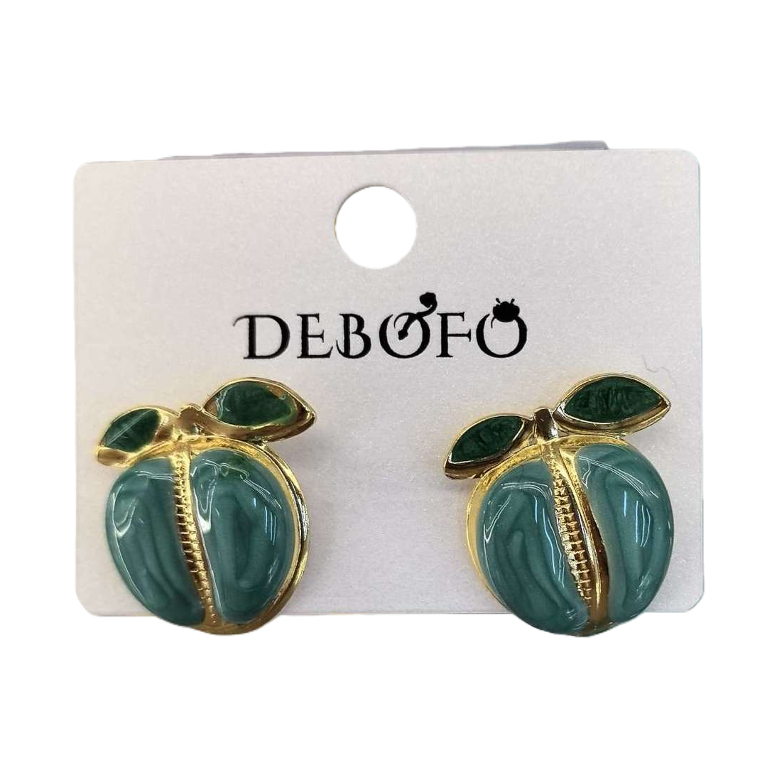 A pair of fashionable and simple earrings and light luxury alloy stud earrings for women Item Picture