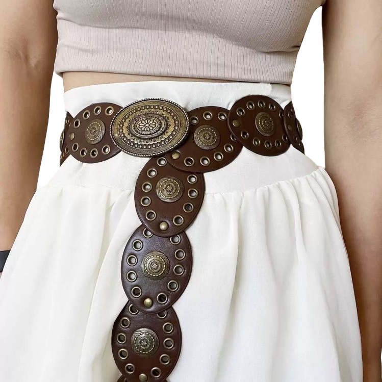 Decorative belt, a fashionable and versatile belt for women, is a simple, individual and trendy accessory Item Picture