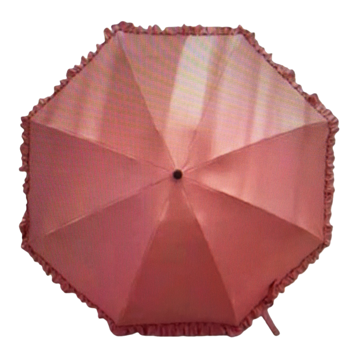 Pink all-weather umbrella, waterproof, sun-proof, lightweight and foldable ladies' sunshade Item Picture
