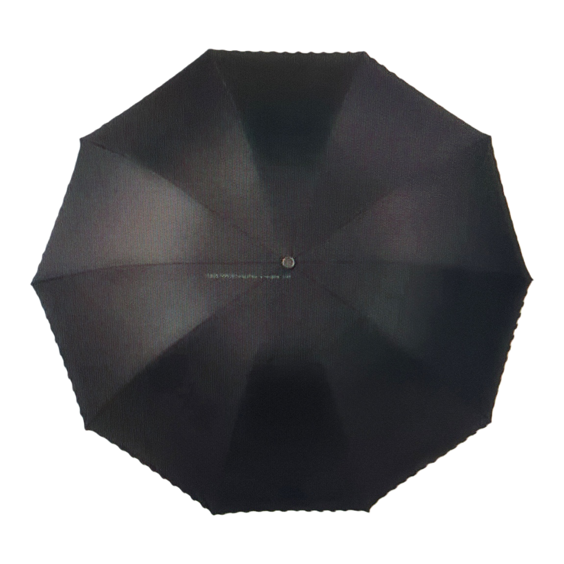 Black automatic opening and closing umbrella for both weather and rain, waterproof, sun-proof, wind-proof, portable folding long handle Item Picture