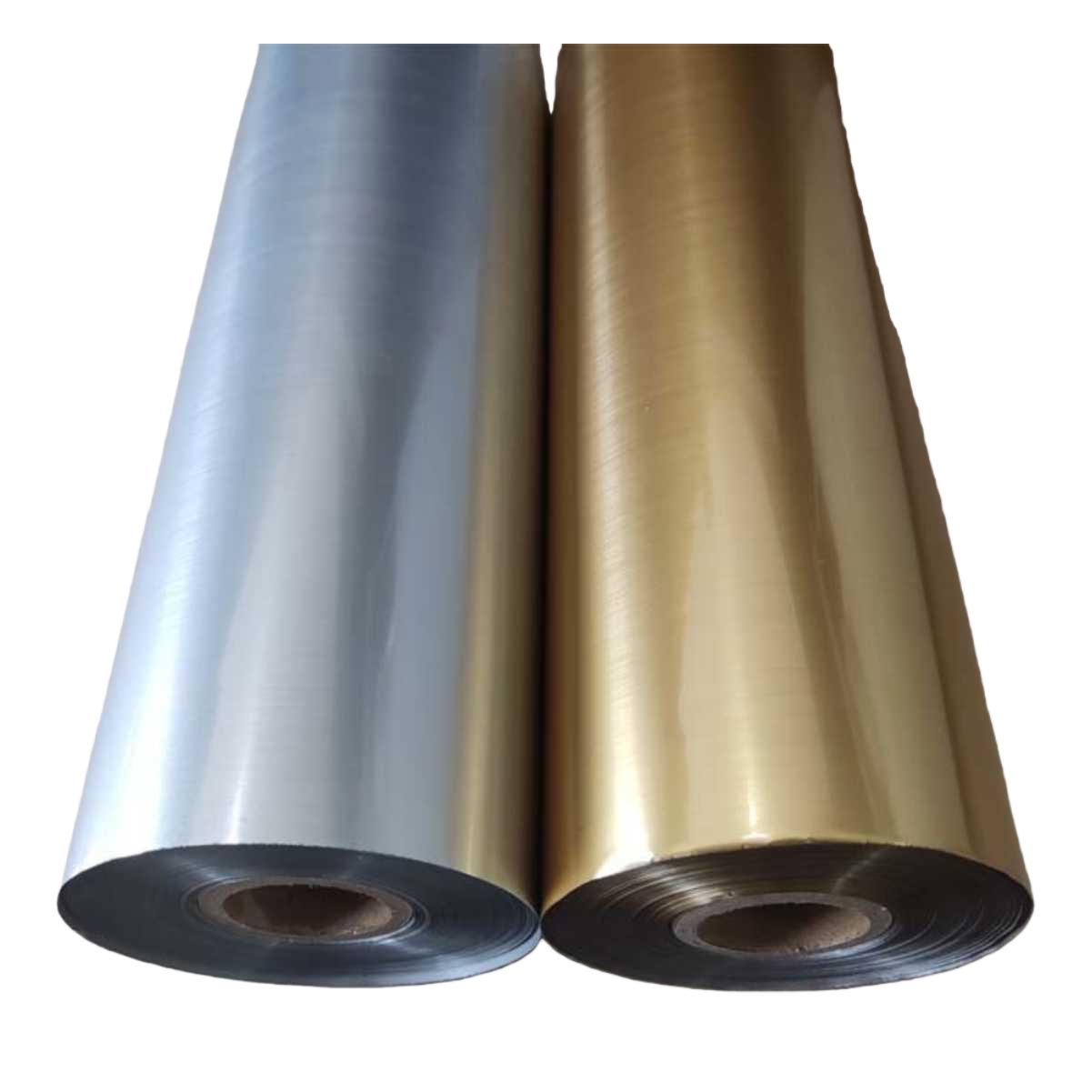 Rollos de película de color metálico para la decoración de la superficie del espejo mate material de PVC PET rollos 1 metro de ancho Item Picture